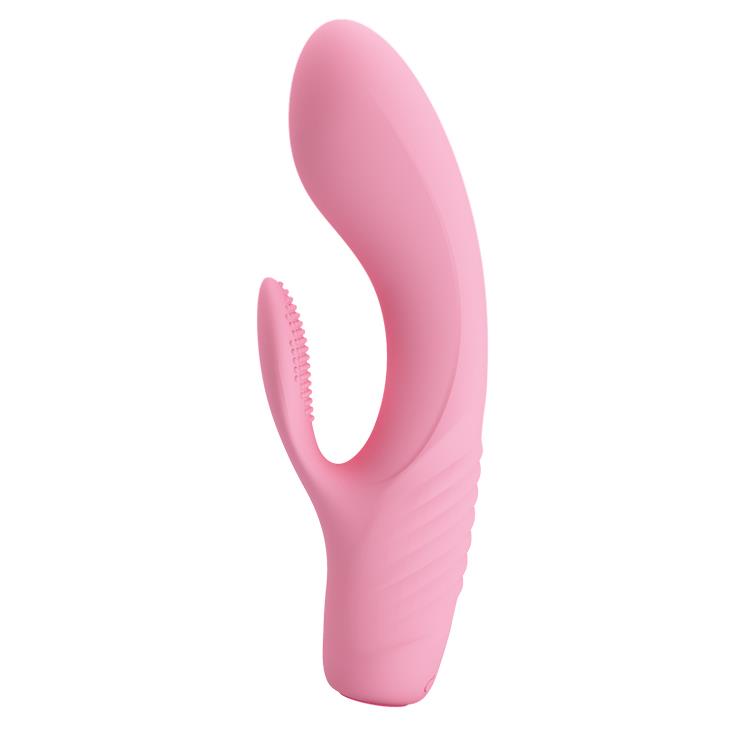3-Wibrator z masażerem łechtaczki i wypustkami 15cm-3