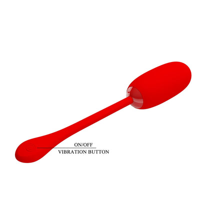 11-PRETTY LOVE - JULIUS EGG Red 12 function vibrations-11