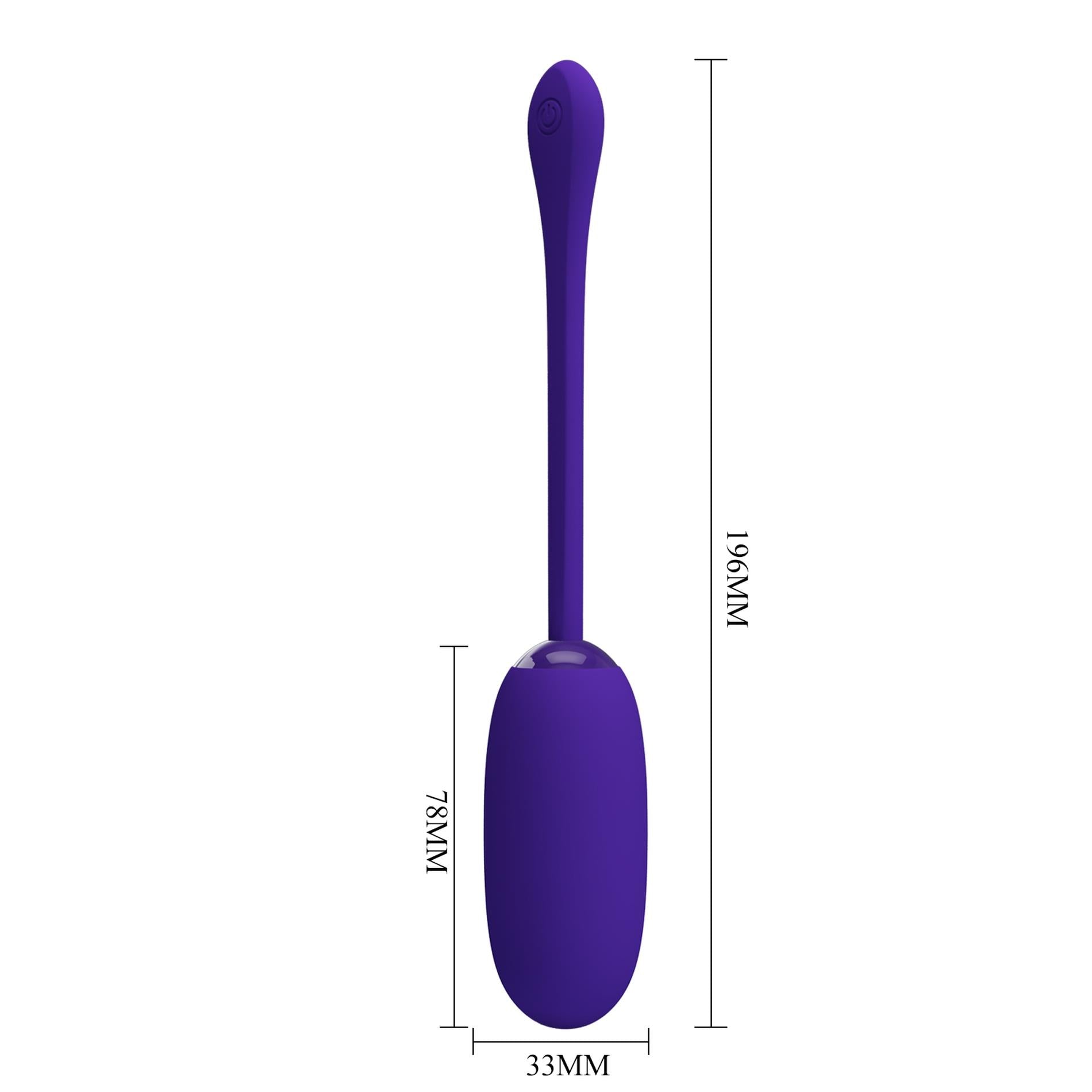 10-PRETTY LOVE - JULIUS EGG Purple 12 function vibrations-10