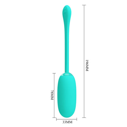 10-PRETTY LOVE - JULIUS EGG Green 12 function vibrations-10