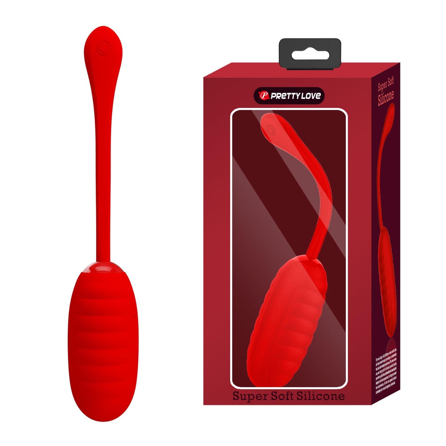 1-PRETTY LOVE - KIRK EGG Red 12 function vibrations-1