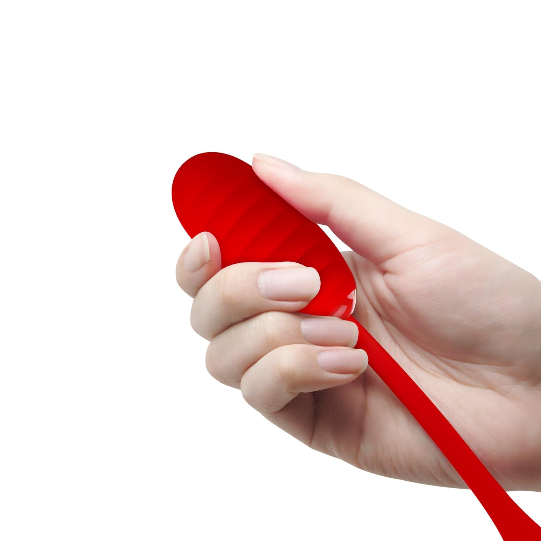 4-PRETTY LOVE - KIRK EGG Red 12 function vibrations-4
