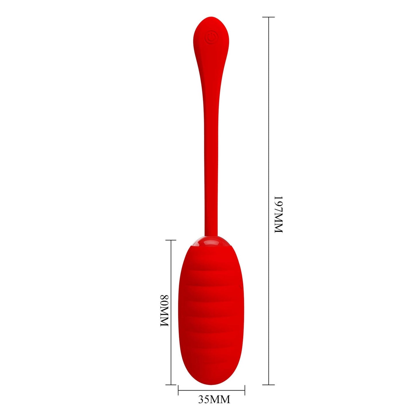 10-PRETTY LOVE - KIRK EGG Red 12 function vibrations-10