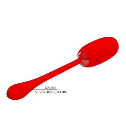 11-PRETTY LOVE - KIRK EGG Red 12 function vibrations-11
