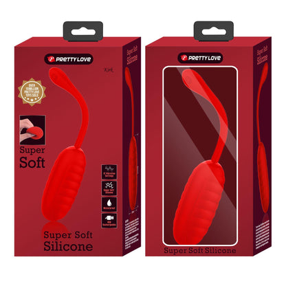 13-PRETTY LOVE - KIRK EGG Red 12 function vibrations-13