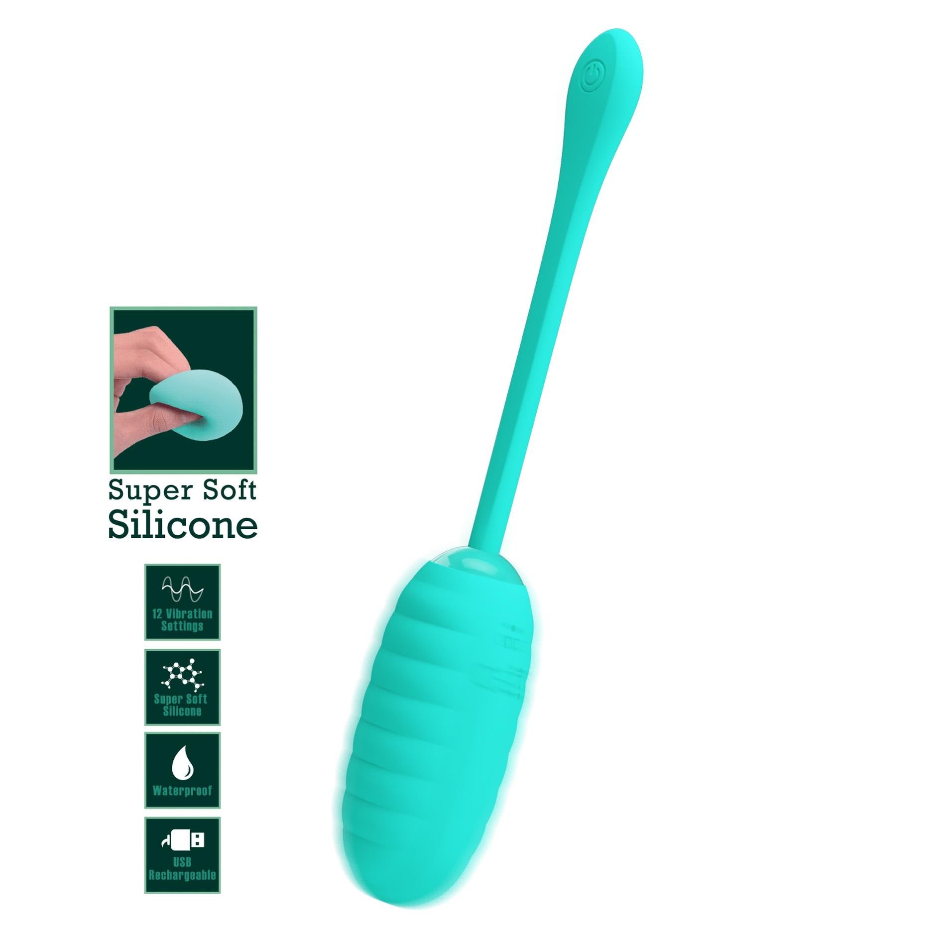 2-PRETTY LOVE - KIRK EGG Green 12 function vibrations-2