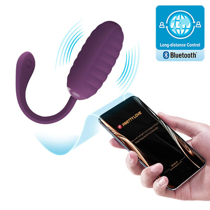 2-PRETTY LOVE - CASPER Purple 12 vibration functions Mobile APP remote control-2