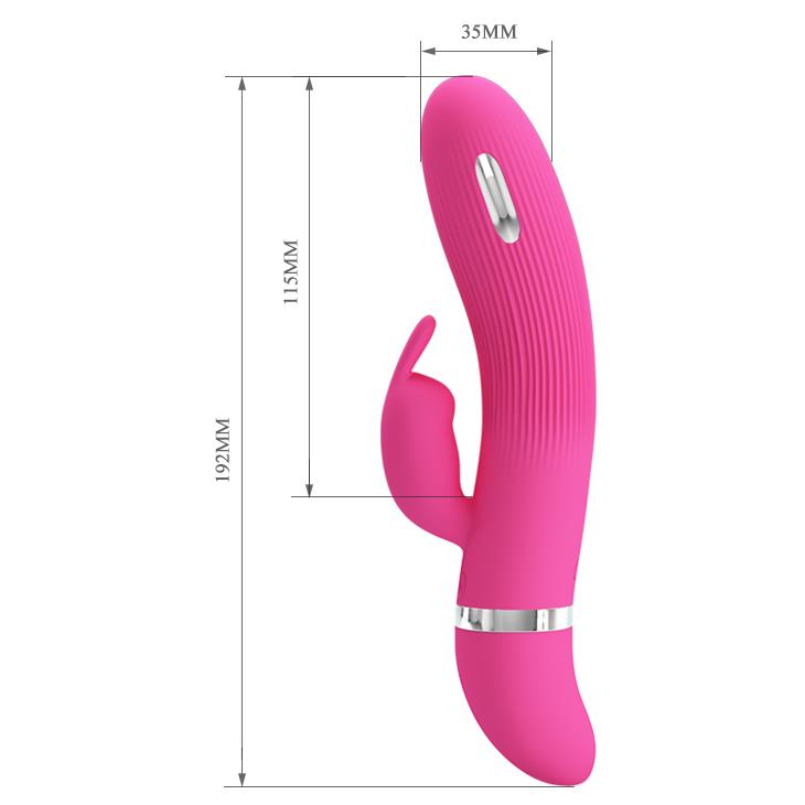 3-Elektrostymulacja wibrator króliczek 19cm 7trybów-3