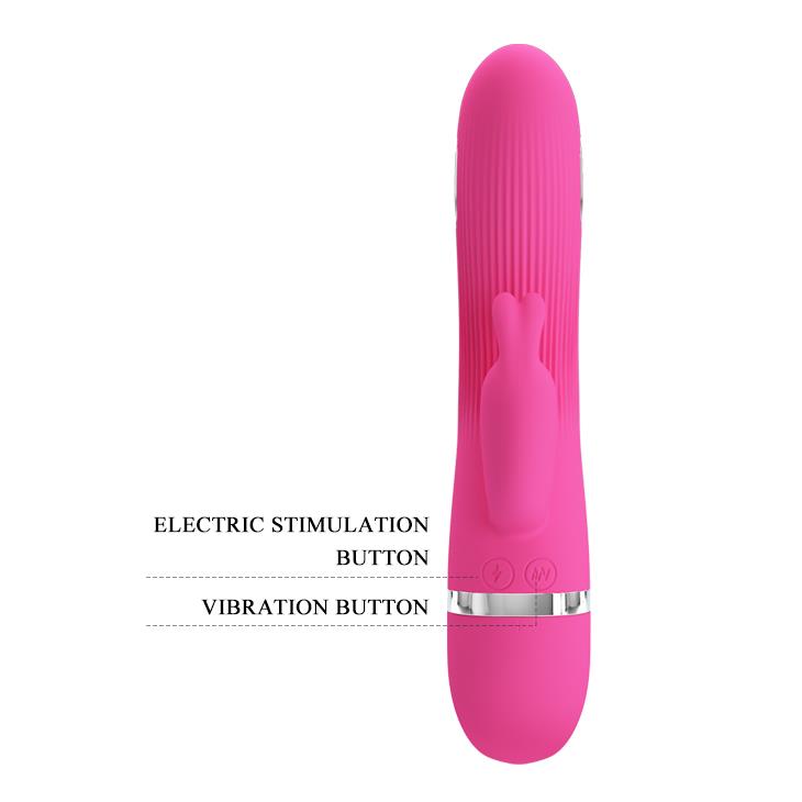 5-Elektrostymulacja wibrator króliczek 19cm 7trybów-5
