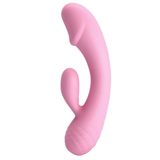 1-Zakrzywiony wibrator do punktu g i łechtaczki 17cm-1