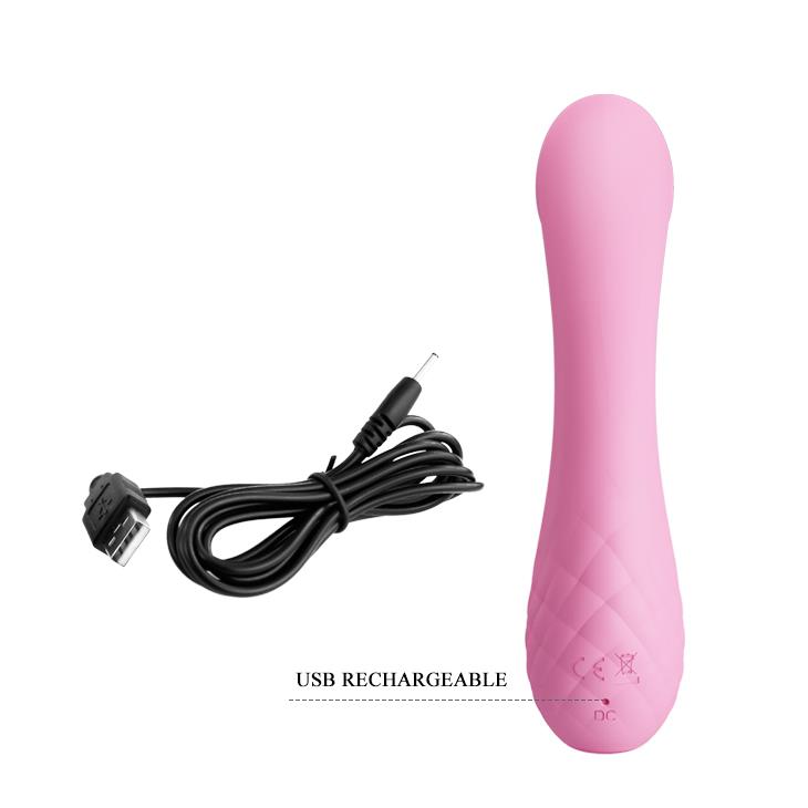 4-Zakrzywiony wibrator do punktu g i łechtaczki 17cm-4