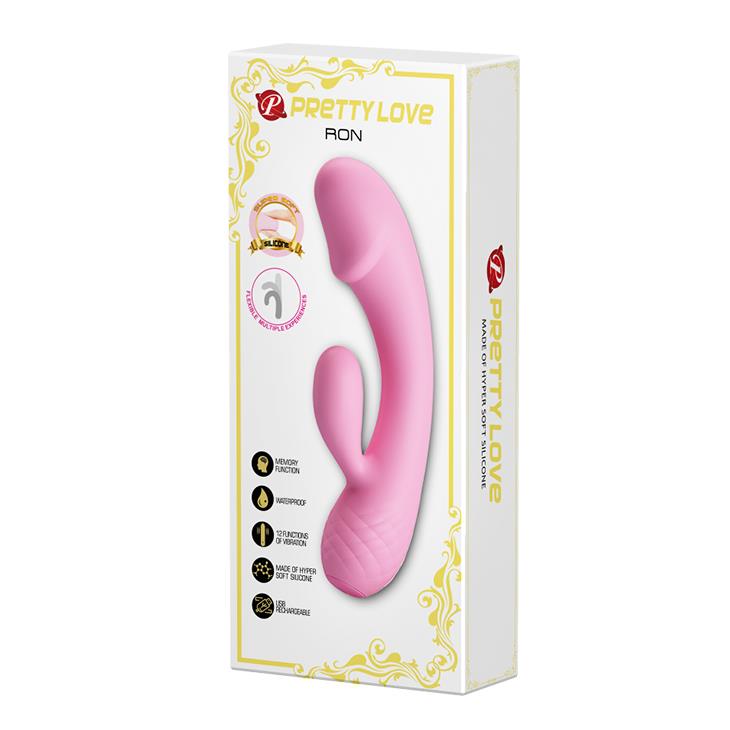 5-Zakrzywiony wibrator do punktu g i łechtaczki 17cm-5