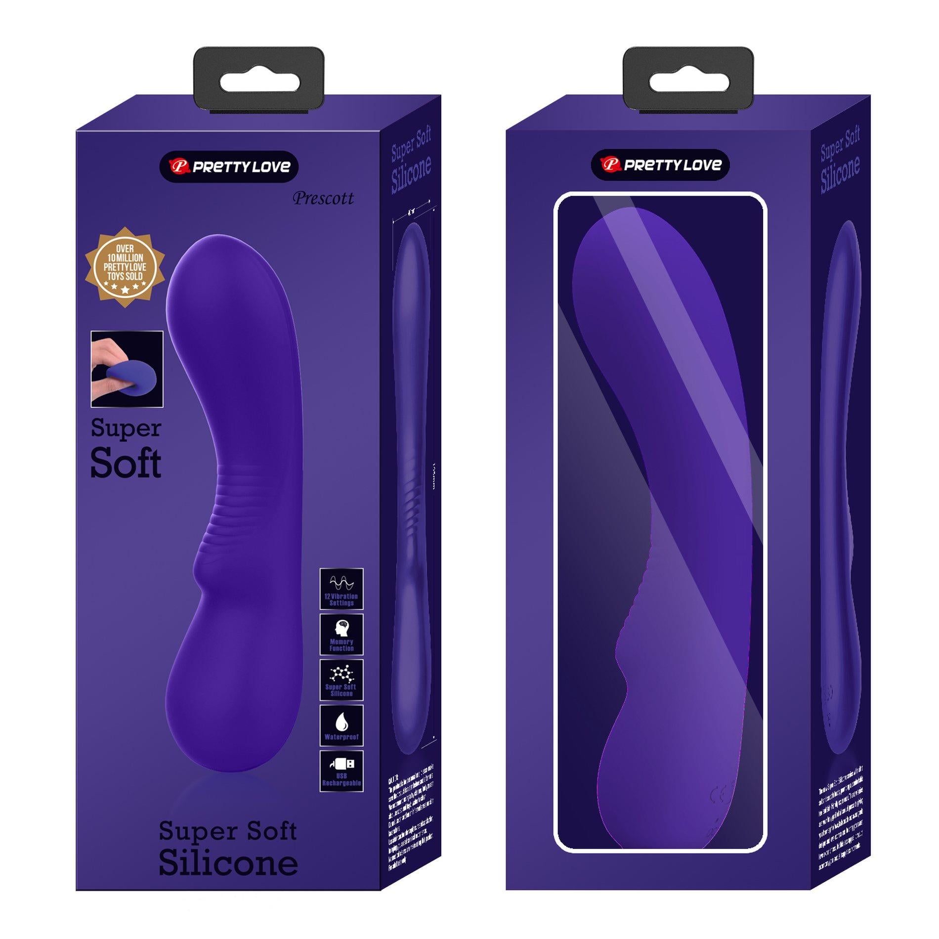 14-PRETTY LOVE - PRESCOTT Purple 12 vibration functions Memory function-14