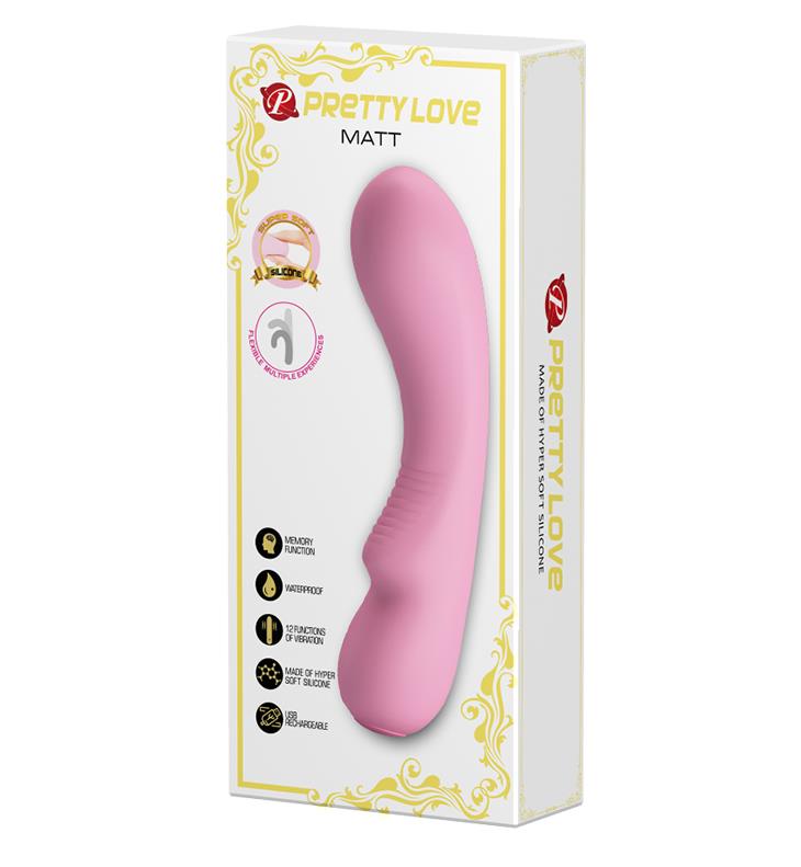 1-Wibrator stymulator do punktu g klasyczny 19cm usb-1