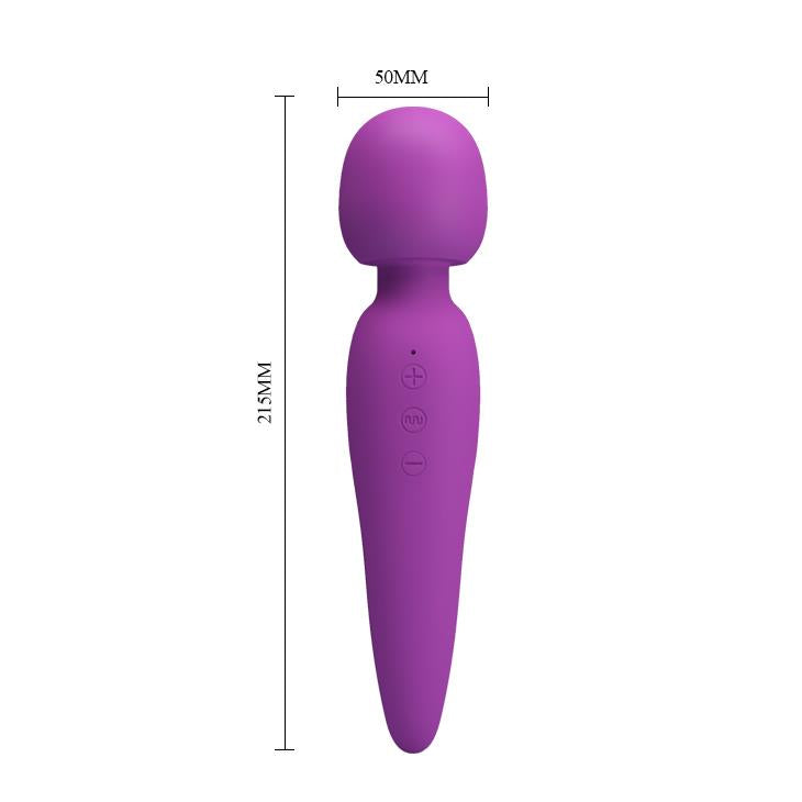 4-Masażer łechtaczki sex różdżka mocna ładowana 21cm-4
