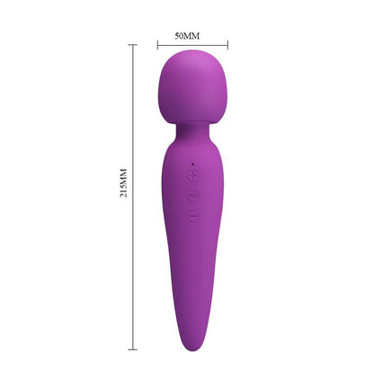 4-Masażer łechtaczki sex różdżka mocna ładowana 21cm-4