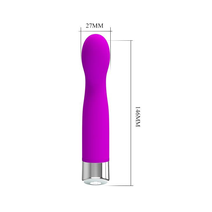 6-Wibrator do punktu g zagięty sex 12 trybów 14 cm-6