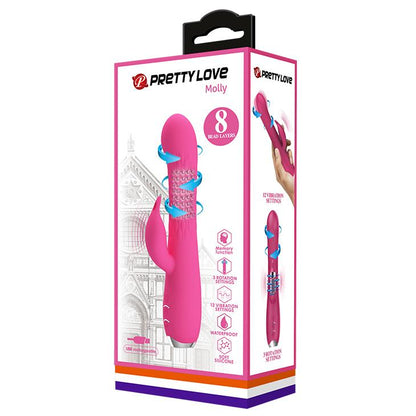 6-Rotacja wibracja masażer łechtaczki wibrator 20cm-6