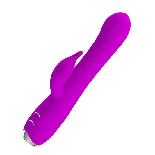 2-Rotacja wibracja masażer łechtaczki wibrator 20cm-2