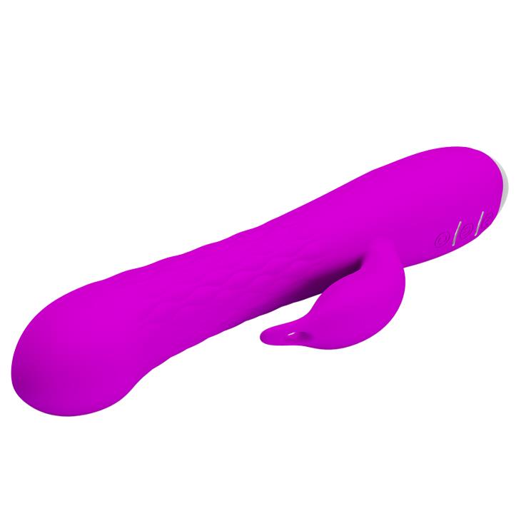 4-Rotacja wibracja masażer łechtaczki wibrator 20cm-4