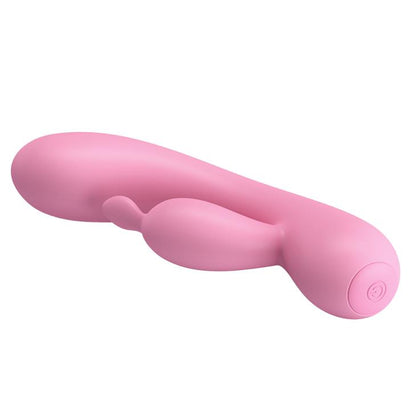 2-Wibrator ze stymulatorem łechtaczki 16cm 12 trybów-2