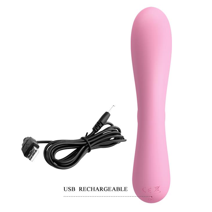 4-Wibrator ze stymulatorem łechtaczki 16cm 12 trybów-4