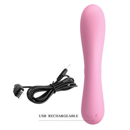 4-Wibrator ze stymulatorem łechtaczki 16cm 12 trybów-4