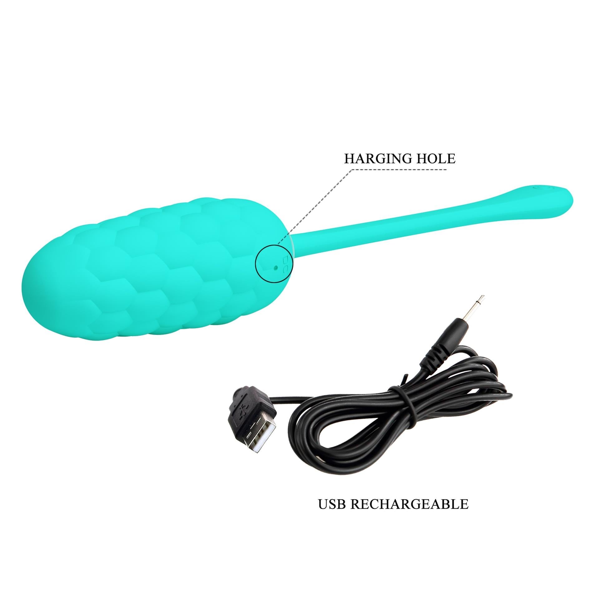 12-PRETTY LOVE - MARINA EGG Green 12 vibration functions-12