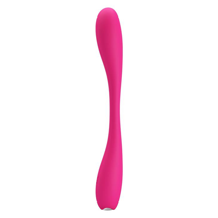 4-Zginany wibrator podwójny punkt g łechtaczka 17cm-4