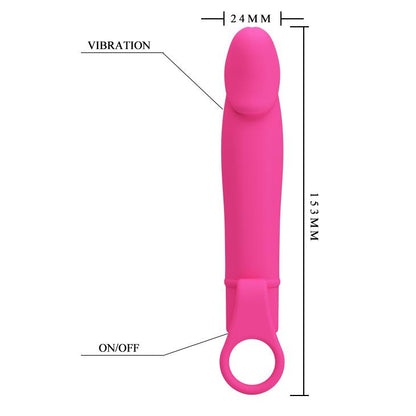 6-Realistyczny penis klasyczny wibrator 10tryb 15cm-6