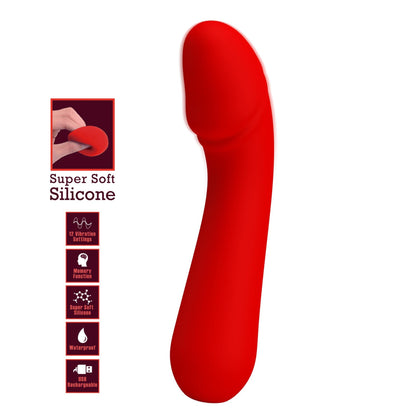 2-PRETTY LOVE - Cetus Red, Memory function 12 vibration functions-2