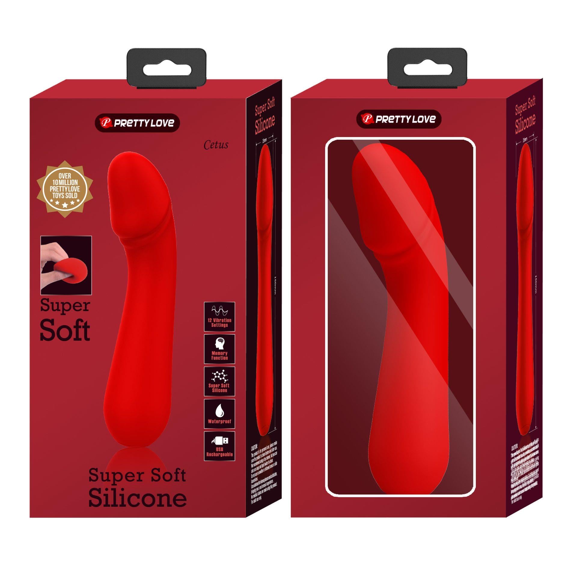 13-PRETTY LOVE - Cetus Red, Memory function 12 vibration functions-13