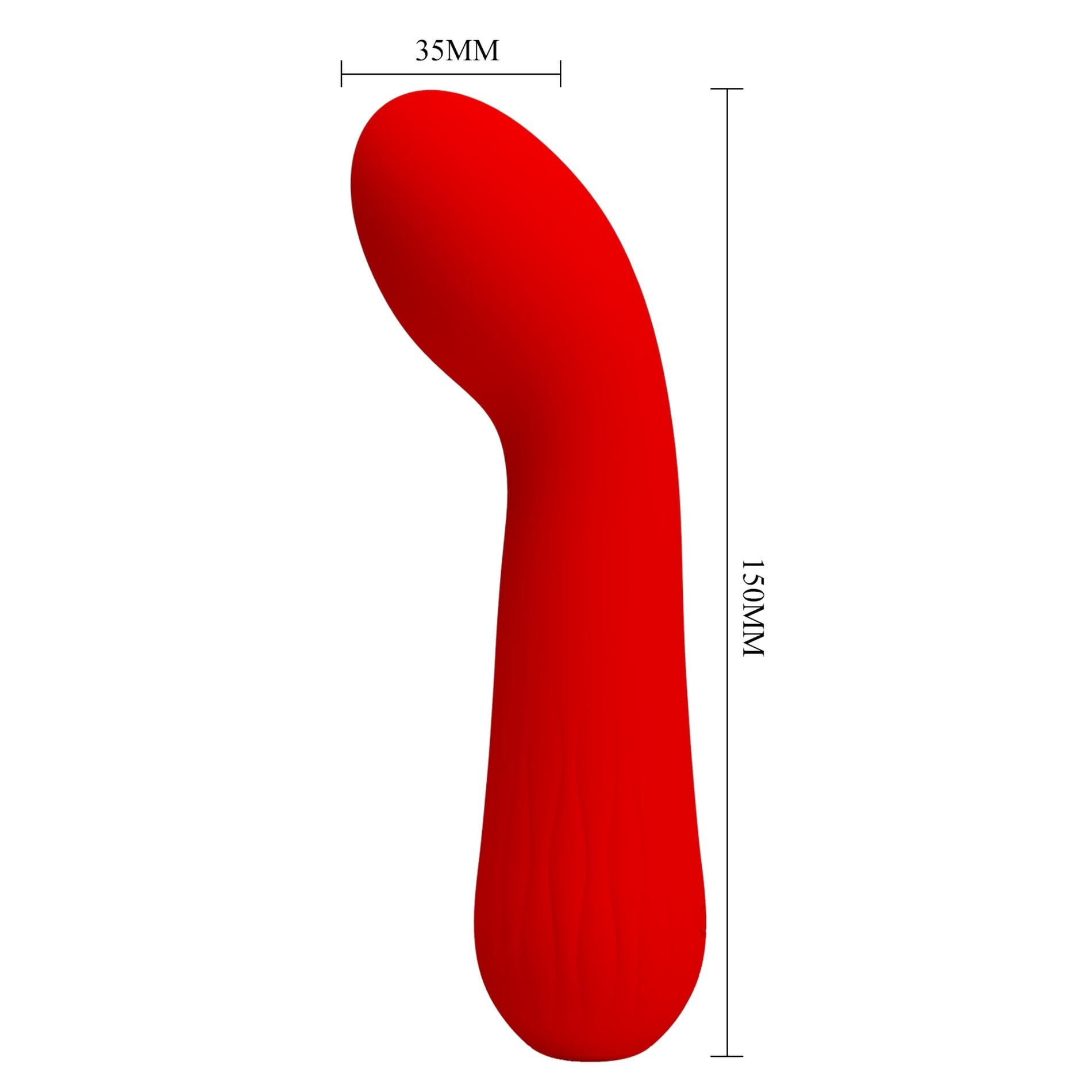10-PRETTY LOVE - Faun Red, 12 vibration functions Memory function-10