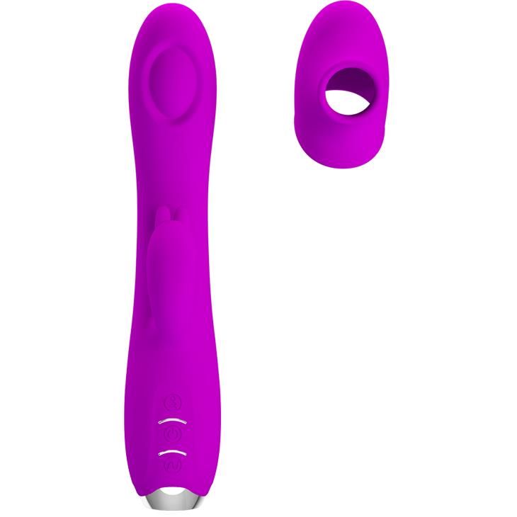 2-Wibrator ssanie piersi łechtaczki punkt g sex 19cm-2