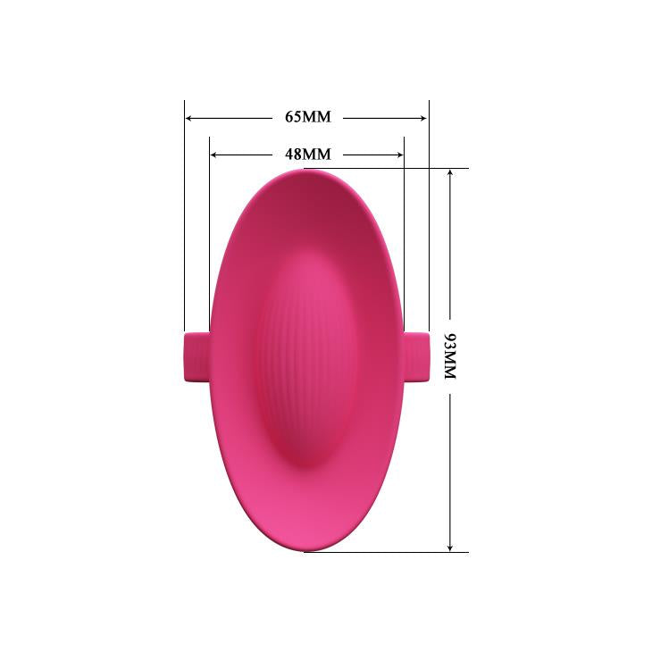 7-Kompaktowy masażer łechtaczki na palece 9cm 10tryb-7