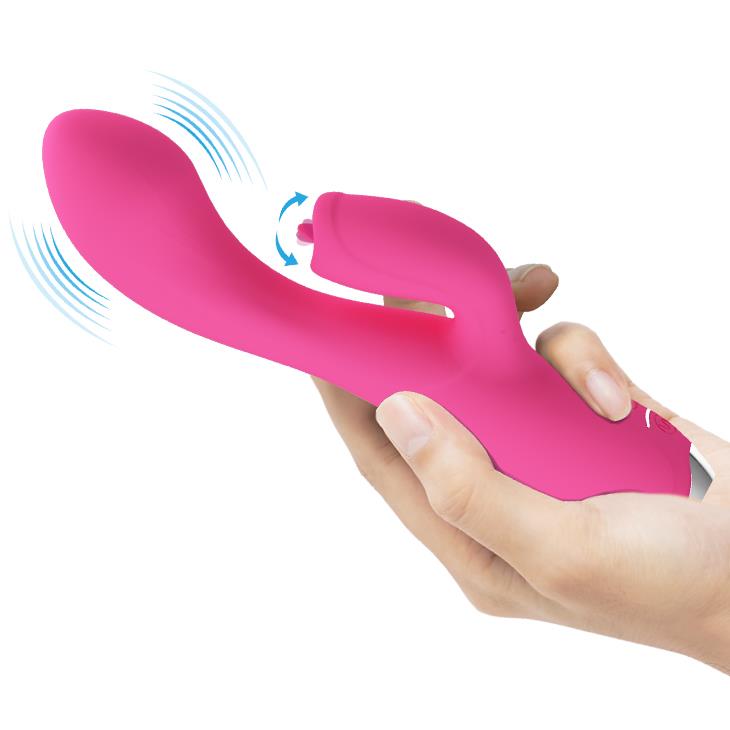 5-Kiwający główką wibrator punkt g łechtaczka 19cm-5
