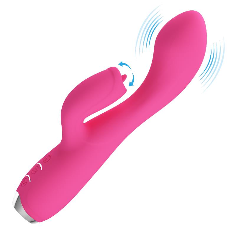 7-Kiwający główką wibrator punkt g łechtaczka 19cm-7