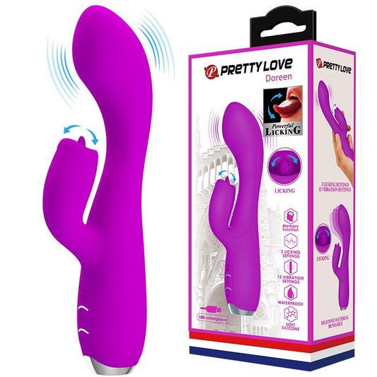 1-Kiwający główką wibrator punkt g łechtaczka 19cm-1