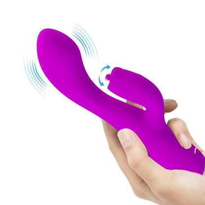 3-Kiwający główką wibrator punkt g łechtaczka 19cm-3