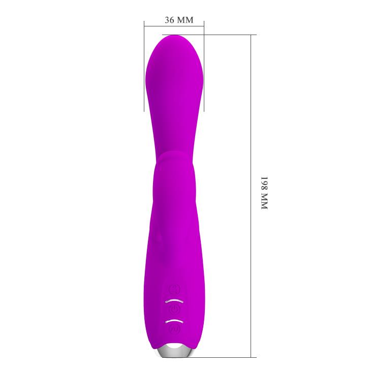 8-Kiwający główką wibrator punkt g łechtaczka 19cm-8