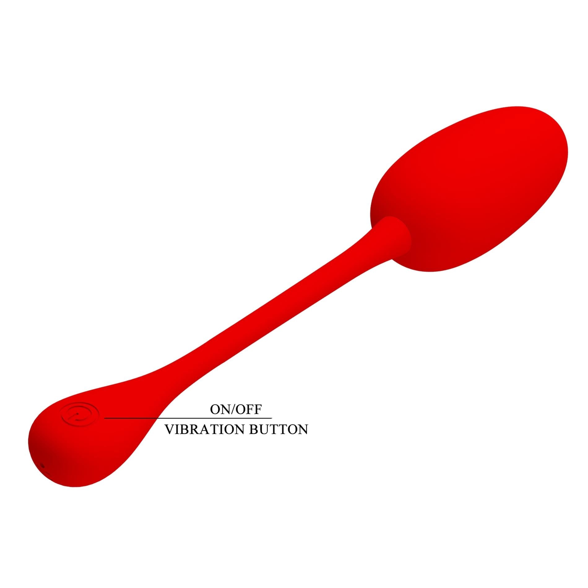 11-PRETTY LOVE - KNUCKER Red, 12 vibration functions Memory function-11