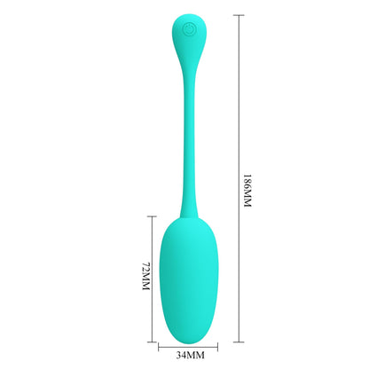 9-PRETTY LOVE - KNUCKER Green, 12 vibration functions Memory function-9