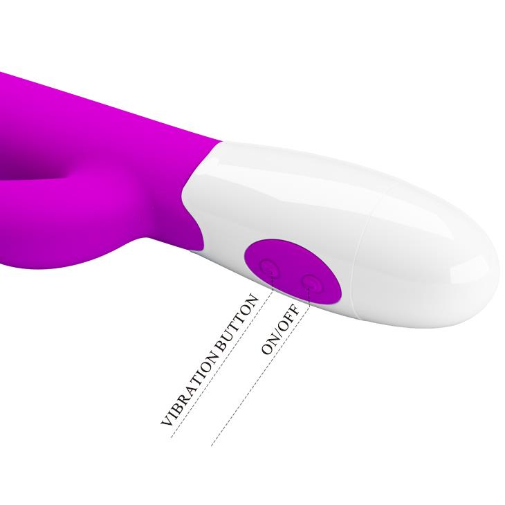 6-Wielofunkcyjny wibrator króliczek 20 cm 30 trybów-6