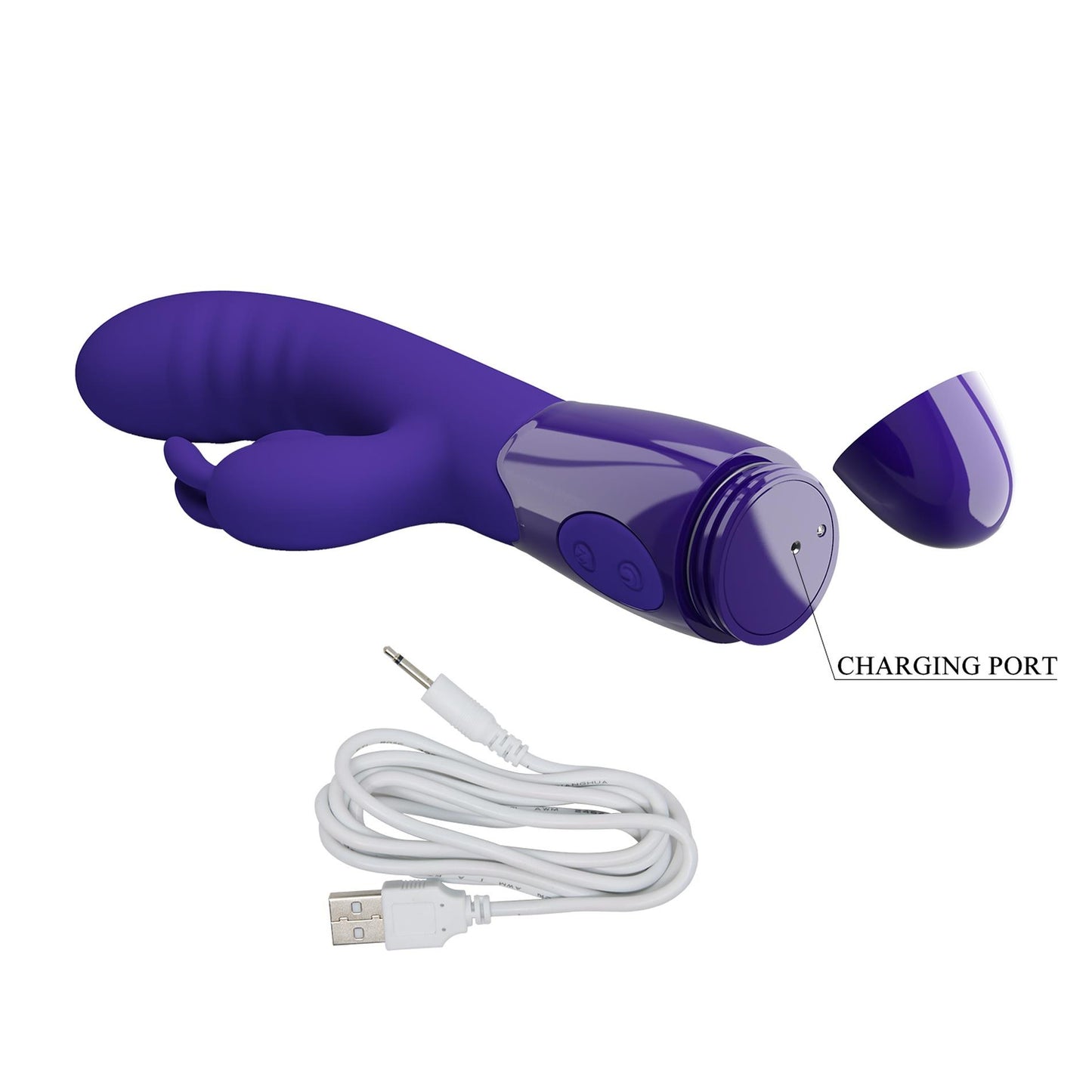 9-Super Wibrator Cerberus - Youth Pretty Love Purple USB-9