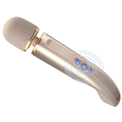 8-PRETTY LOVE - Interesting Massager Gold 5 levels of speed control 7 vibration functions-8