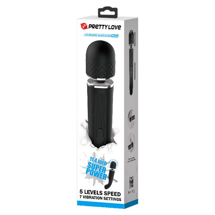 10-Stymulator masażer magiczna różdżka 29cm 7 trybów-10