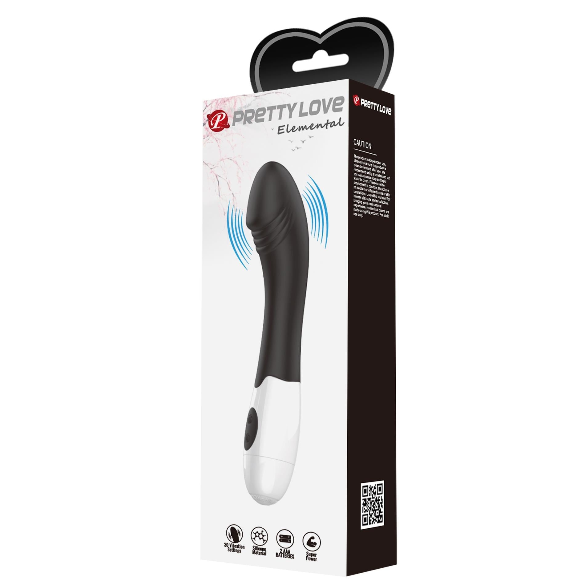 10-PRETTY LOVE - Elemental black, 30 vibration functions-10
