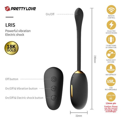 9-PRETTY LOVE - Golden Black Couple's Set-9