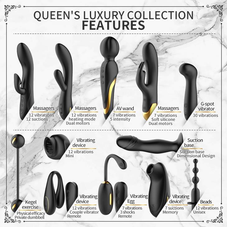 15-PRETTY LOVE - Golden Black Couple's Set-15