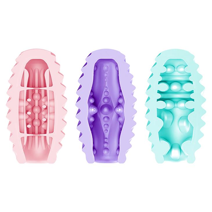 1-Masturbator męski jajeczko rozciągliwe 3x5 sztuk-1